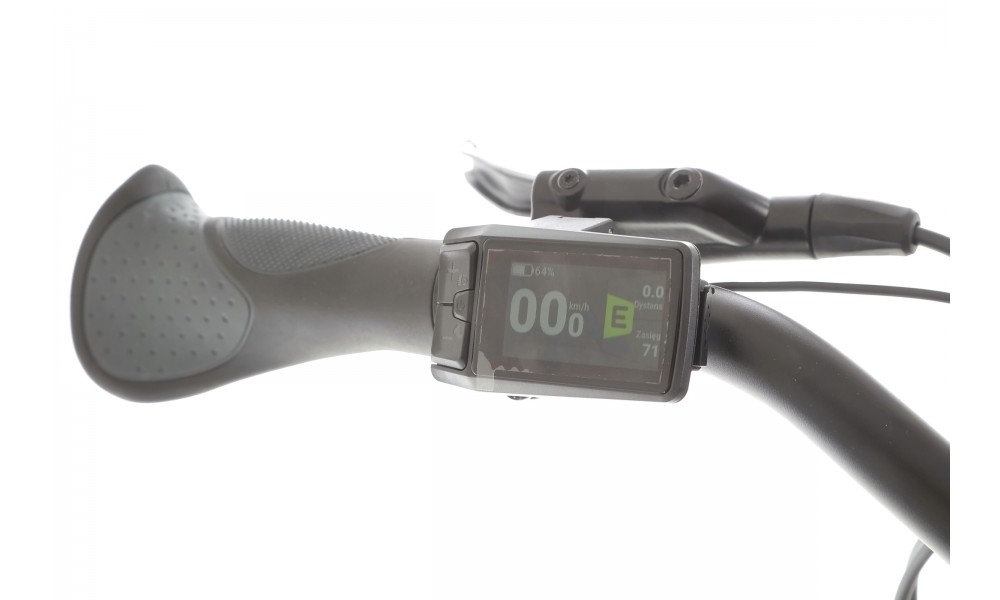 Rower trekkingowy elektryczny Ecobike LX100 Black - czarny