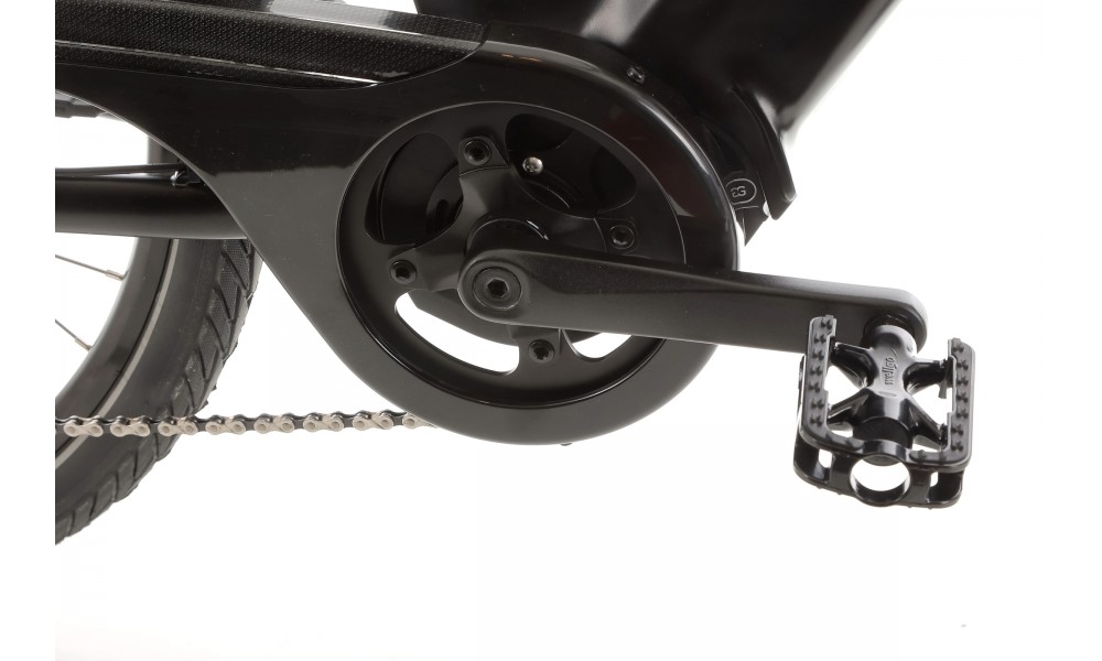 Rower trekkingowy elektryczny Ecobike LX100 Black - czarny