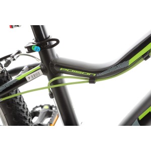 Rower młodzieżowy Tabou Poison 24 1.0 2024 - czarno-szary 2