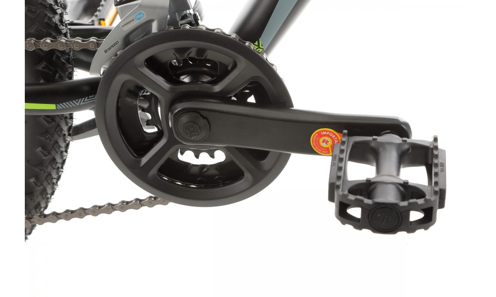 Rower młodzieżowy Tabou Poison 24 1.0 2024 - czarno-szary