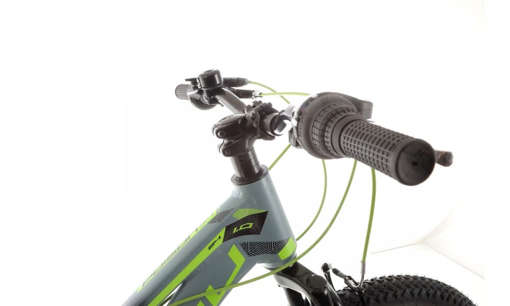 Rower młodzieżowy Tabou Poison 24 1.0 2024 - czarno-szary