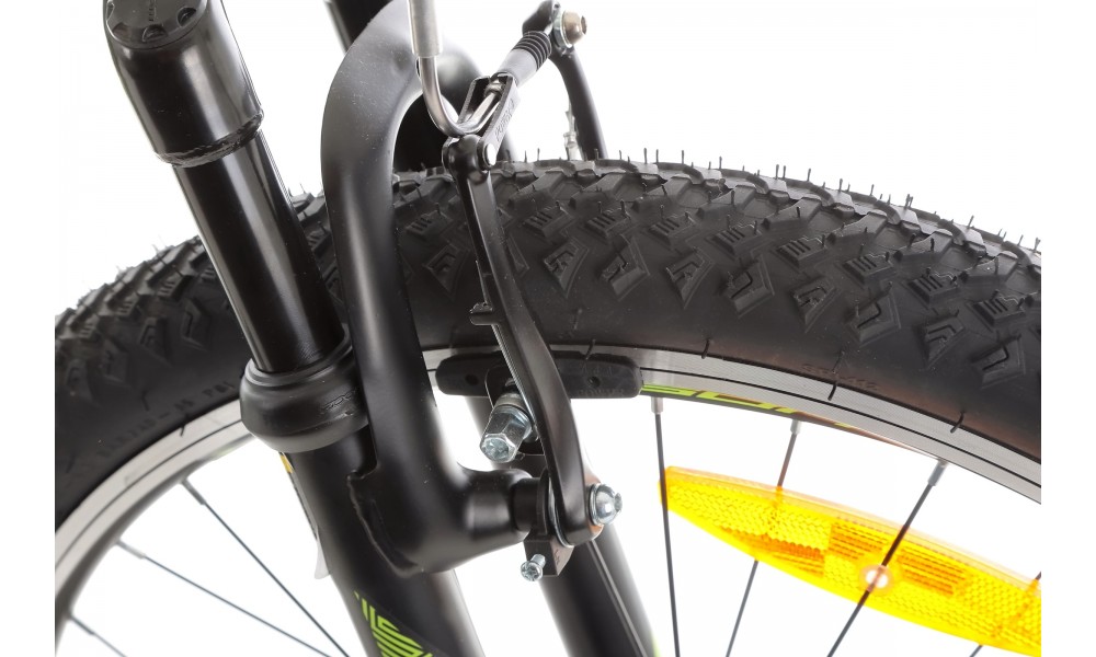 Rower młodzieżowy Tabou Poison 24 1.0 2024 - czarno-szary