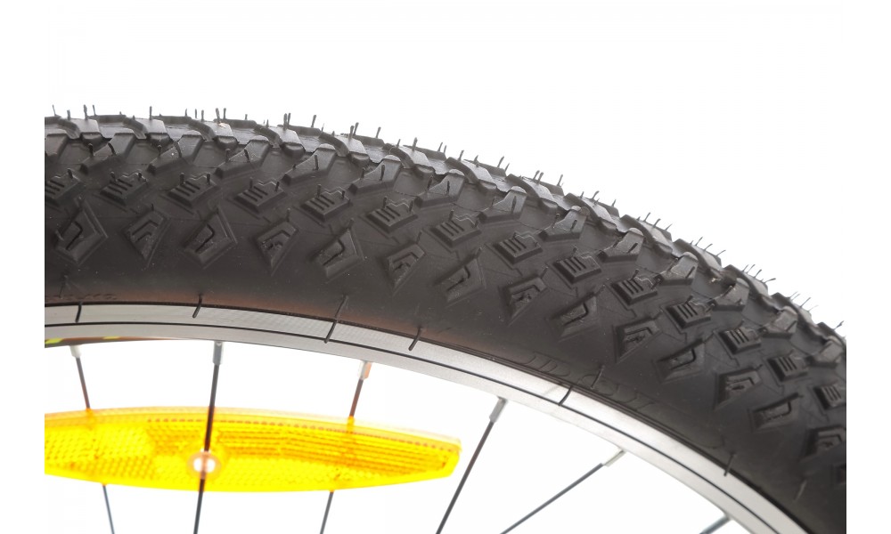 Rower młodzieżowy Tabou Poison 24 1.0 2024 - czarno-szary