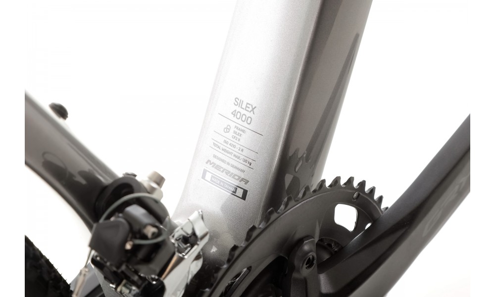 Rower gravel Merida Silex 4000 2025 - szary
