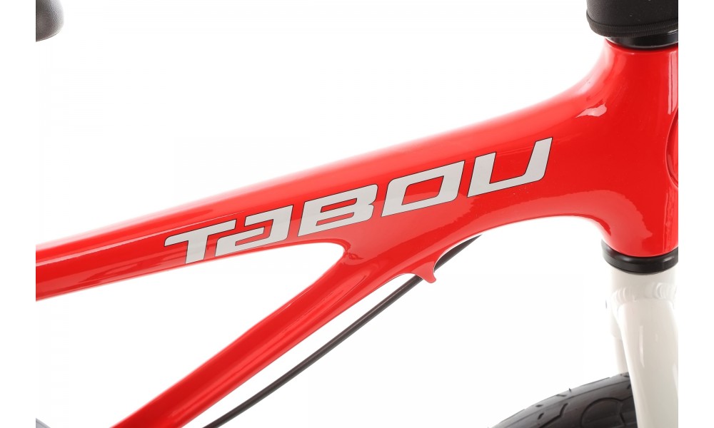 Rower dziecięcy Tabou Rocket LITE MG 16 2024 - czerwony-biały