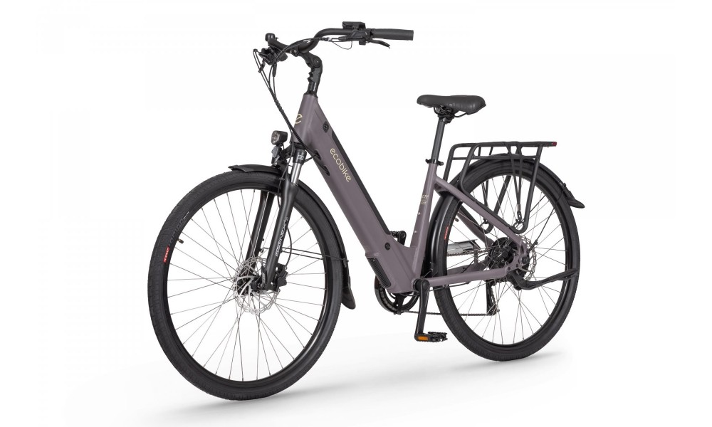 Rower trekkingowy elektryczny Ecobike X-City - coffee