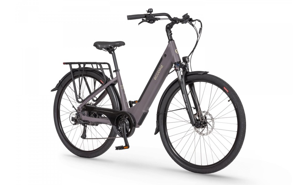 Rower trekkingowy elektryczny Ecobike X-City - coffee