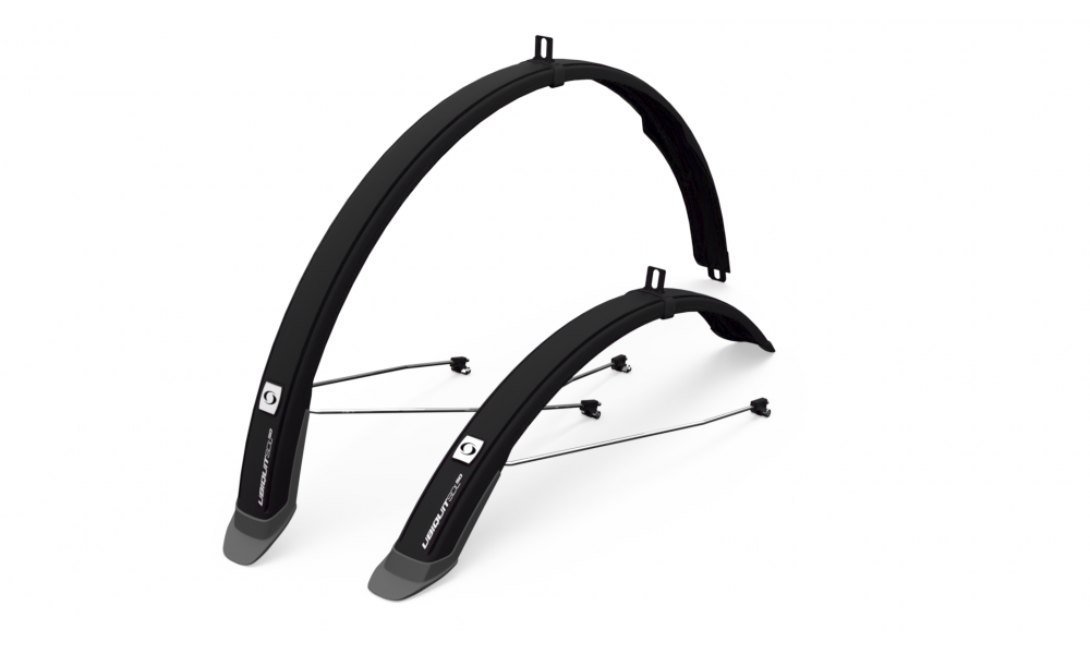 Błotnik Simpla UBIQUIT SDL 50mm - czarno-tytanowy