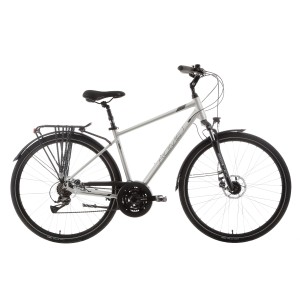 Rower trekkingowy Romet Wagant 4 2024 - srebrny-czarny 1