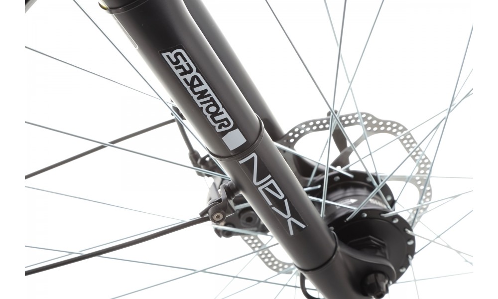 Rower trekkingowy Romet Wagant 4 2024 - srebrny-czarny