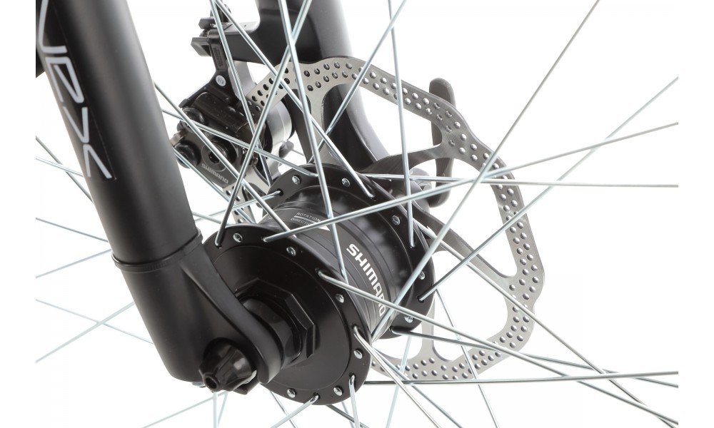 Rower trekkingowy Romet Wagant 4 2024 - srebrny-czarny