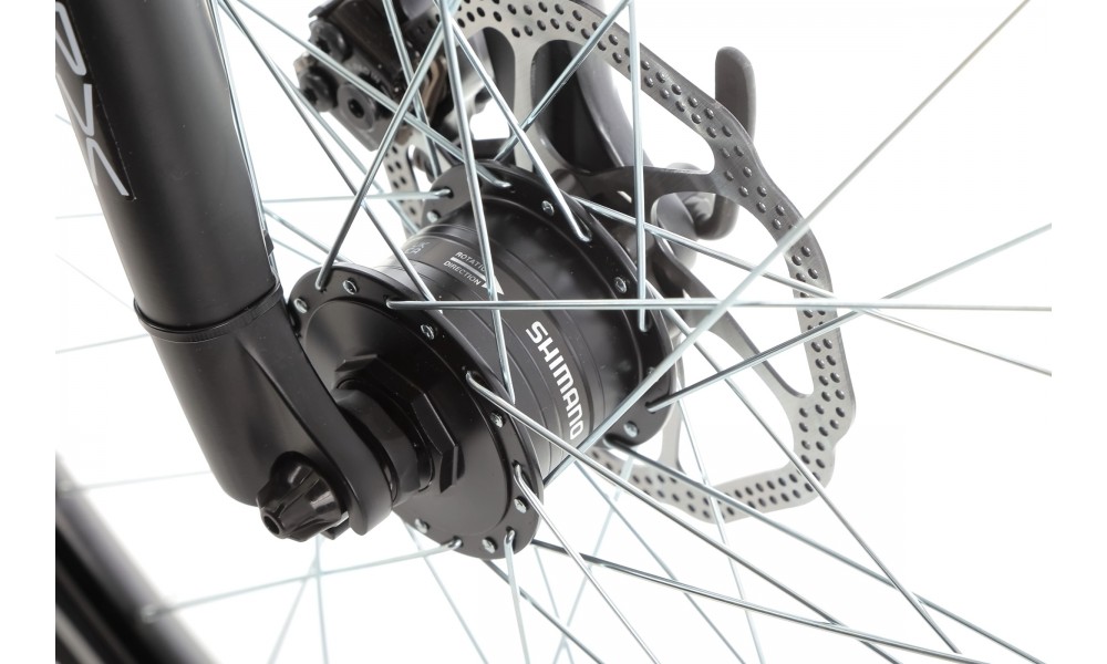 Rower trekkingowy Romet Wagant 4 2024 - srebrny-czarny