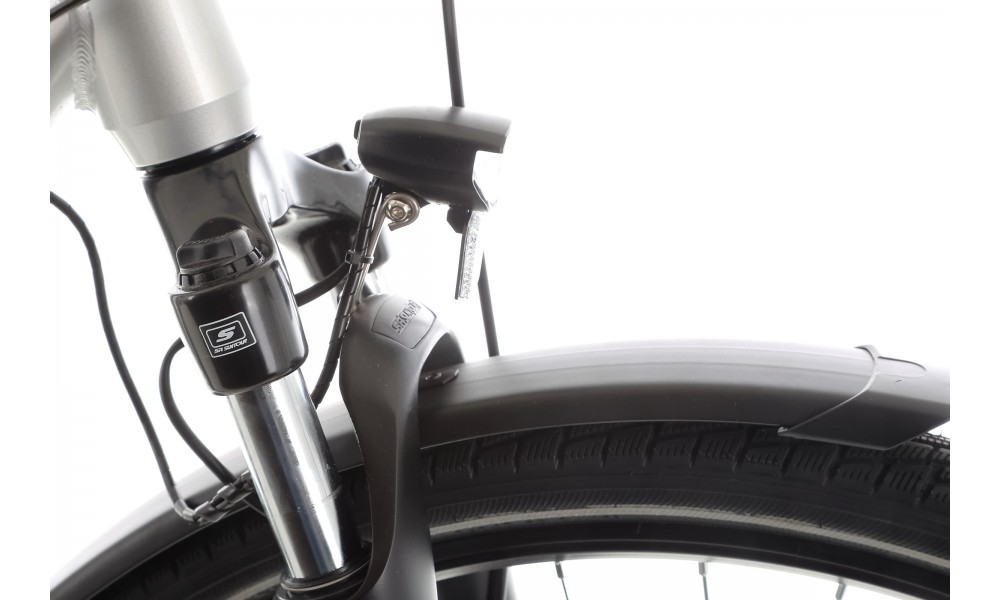 Rower trekkingowy Romet Wagant 4 2024 - srebrny-czarny