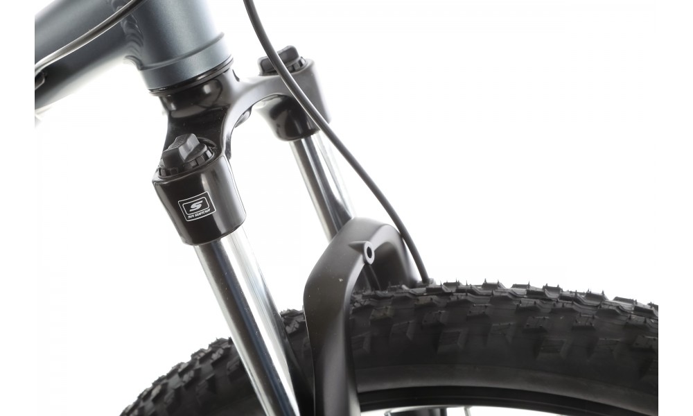 Rower górski Romet Rambler R9.2 CS 2024 - szaro-zielono-srebrny