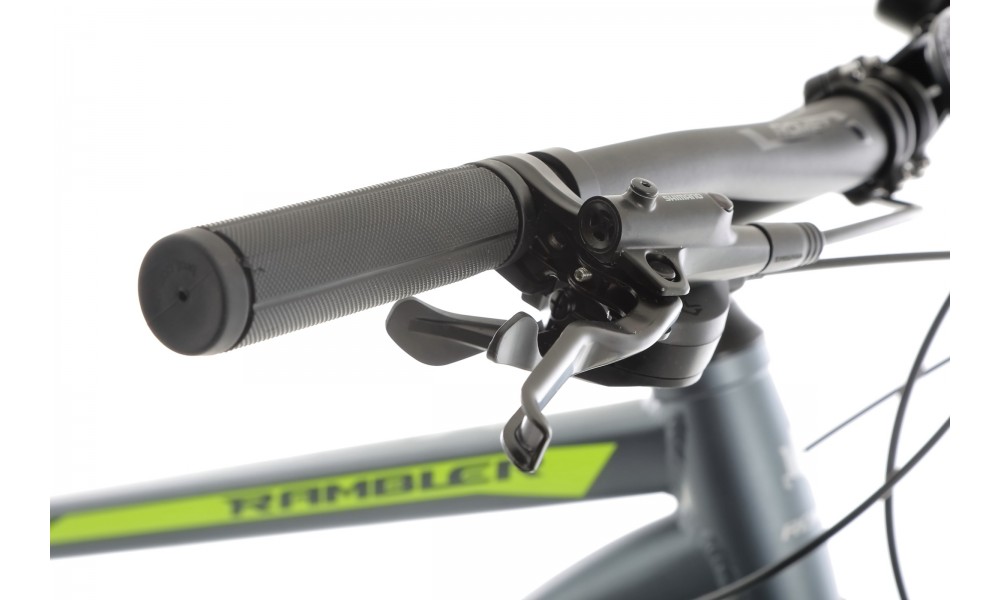 Rower górski Romet Rambler R9.2 CS 2024 - szaro-zielono-srebrny