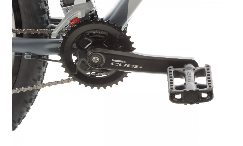 Rower górski Romet Rambler R9.2 CS 2024 - szaro-zielono-srebrny