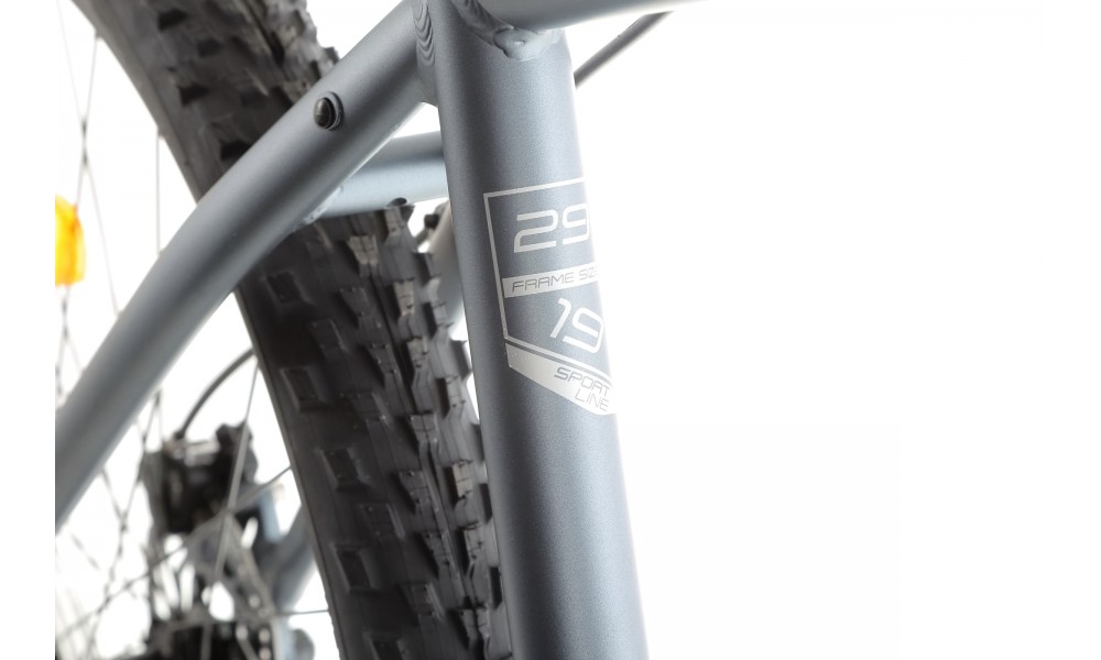 Rower górski Romet Rambler R9.2 CS 2024 - szaro-zielono-srebrny