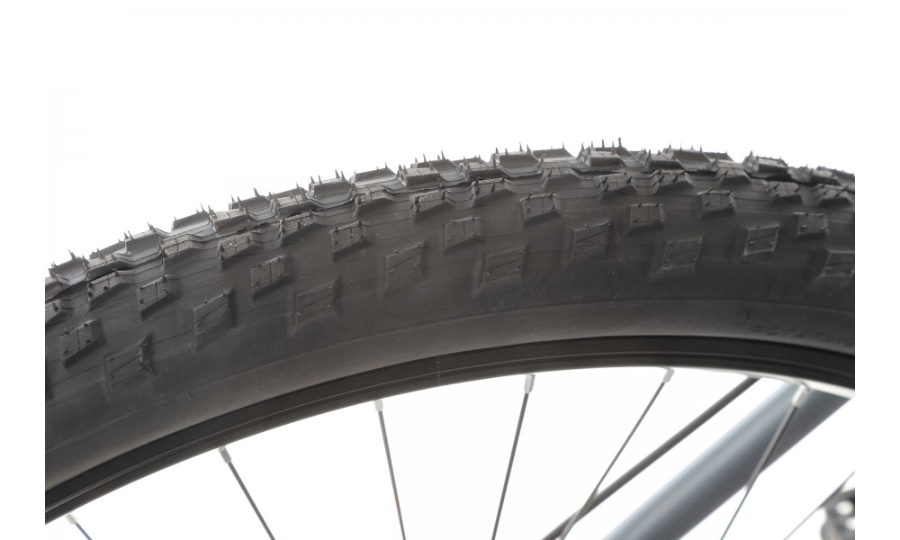 Rower górski Romet Rambler R9.2 CS 2024 - szaro-zielono-srebrny