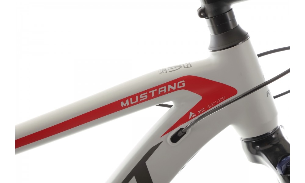 Rower górski Romet Mustang M2 2024 - szaro-czerwony