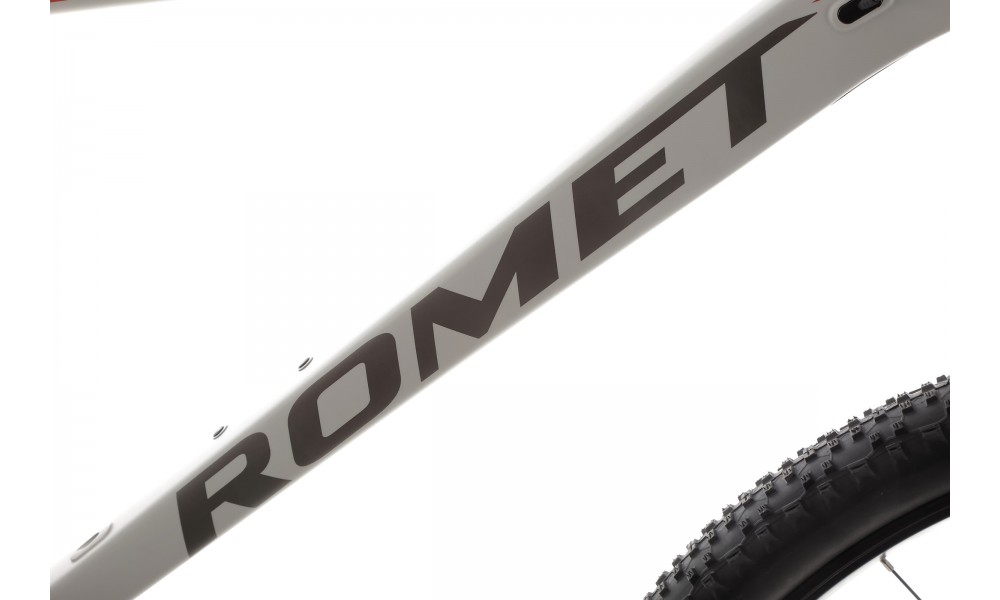 Rower górski Romet Mustang M2 2024 - szaro-czerwony