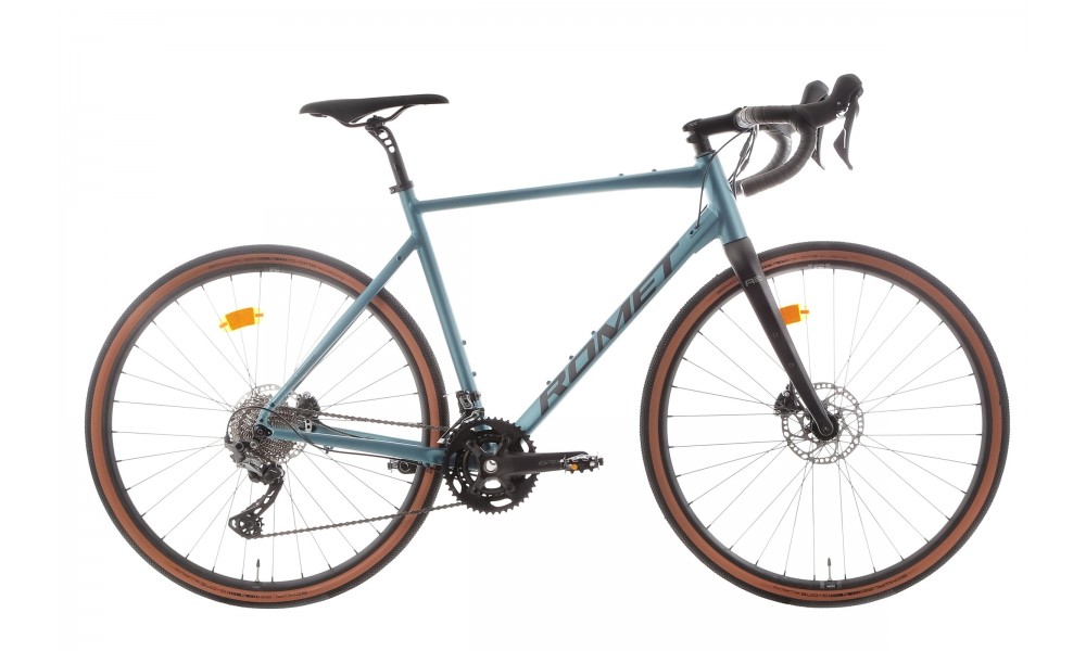 Rower gravel Romet Aspre 3 2024 - niebiesko-czarny