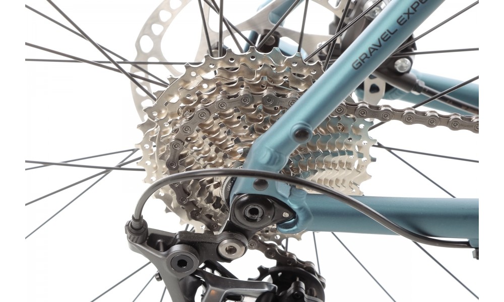 Rower gravel Romet Aspre 3 2024 - niebiesko-czarny