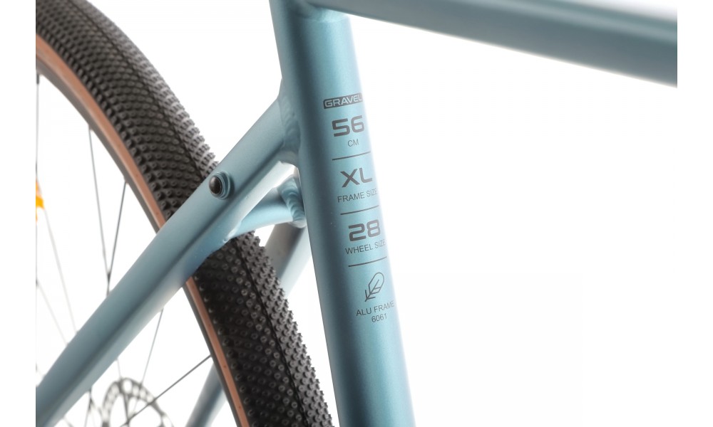 Rower gravel Romet Aspre 3 2024 - niebiesko-czarny