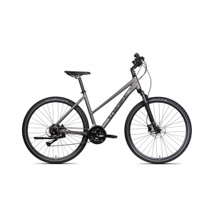 Rower crossowy Unibike Flash Lady 2025 - czarny grafitowy