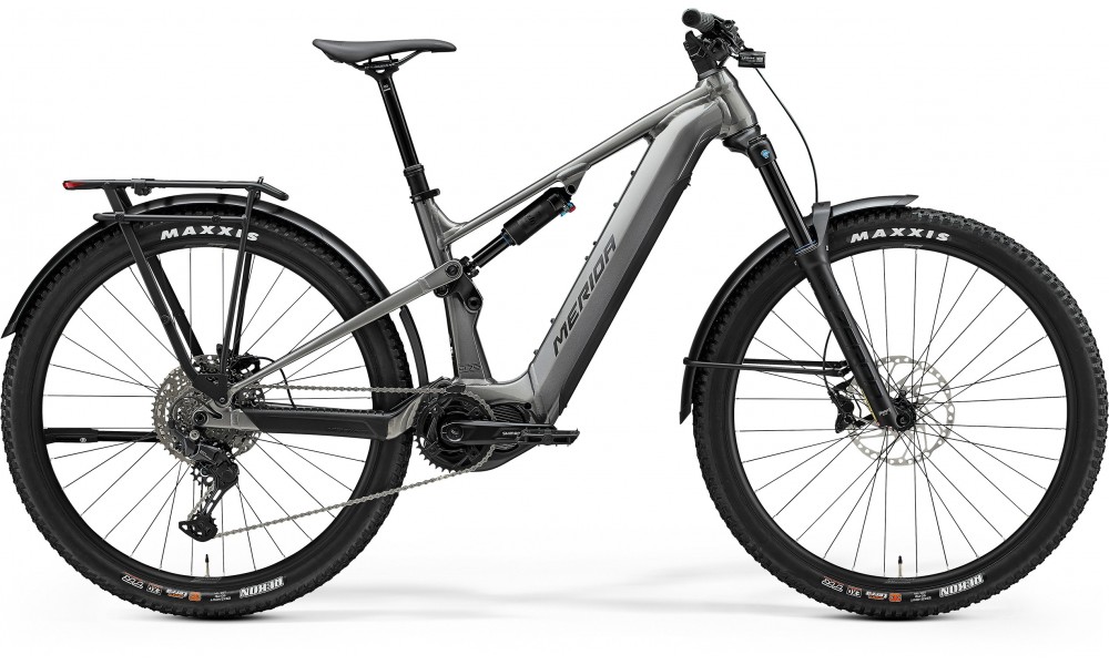 Rower górski elektryczny Merida eOne-Forty 475 EQ 2025 - szaro-czarny