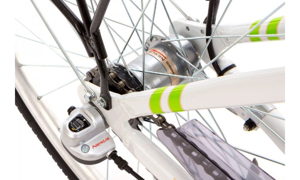 Rower miejski Romet Art Deco 3 White 2016