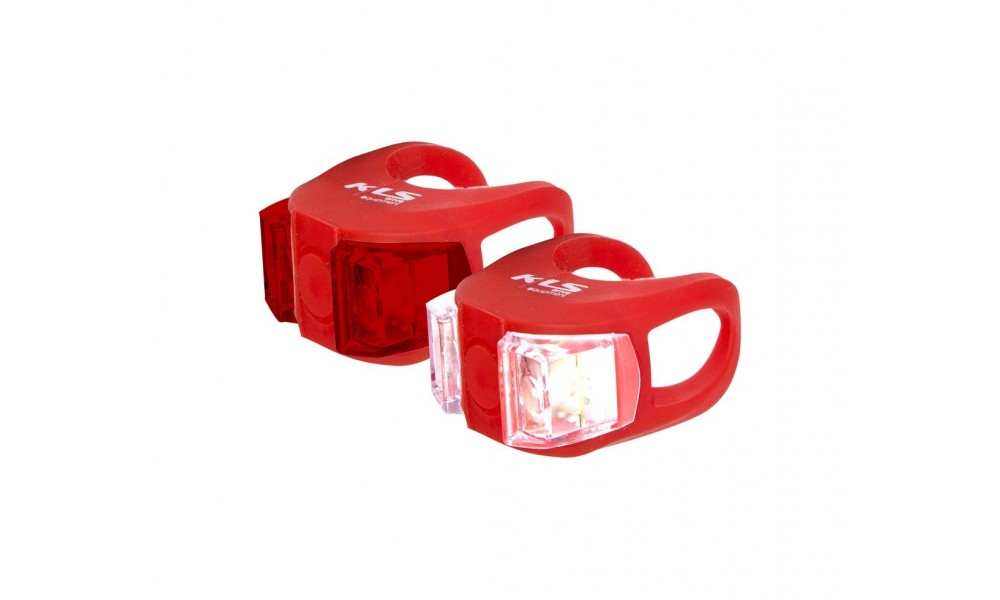 Zestaw oświetlenia KLS Twins - czerwony