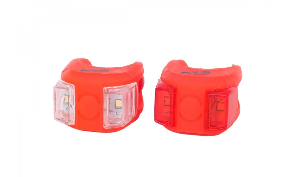 Zestaw oświetlenia KLS Twins - czerwony