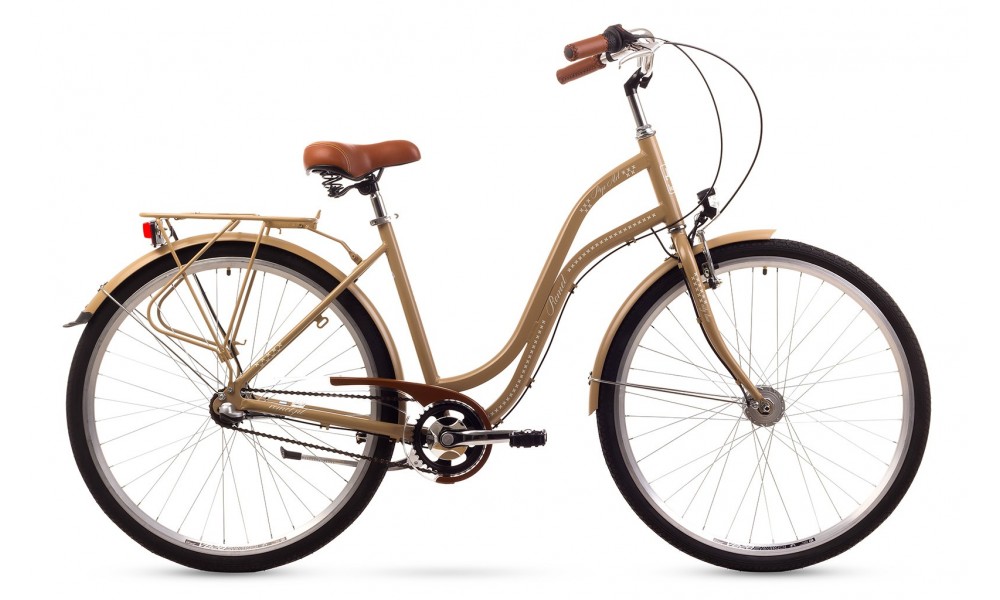 Rower miejski Romet Pop Art 26 Coffee 2016