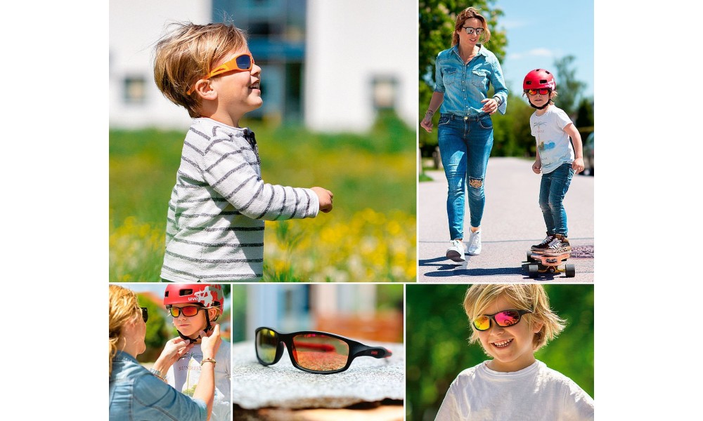 Okulary dziecięcie Uvex Sportstyle 507 - czarno-zielony