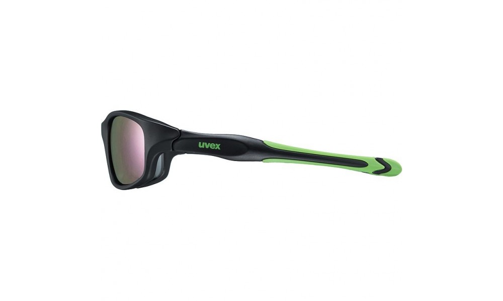 Okulary dziecięcie Uvex Sportstyle 507 - czarno-zielony