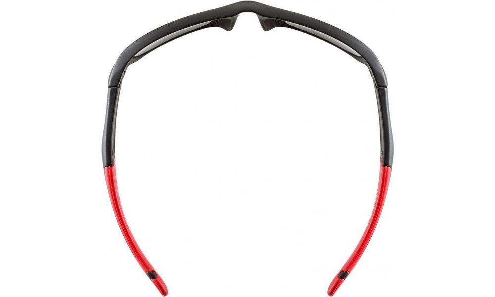 Okulary dziecięcie Uvex Sportstyle 507 - czarno-czerwone