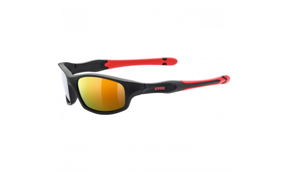 Okulary dziecięcie Uvex Sportstyle 507 - czarno-czerwone