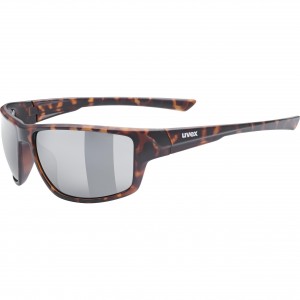 Okulary Uvex Sportstyle 230 - bordowo-czarny