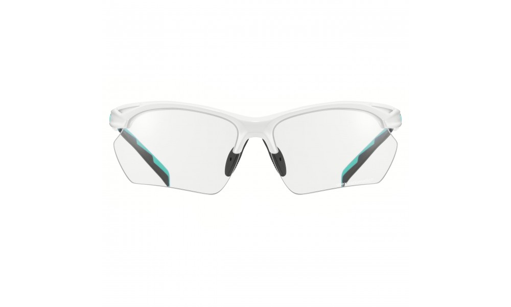 Okulary Uvex Sportstyle 802 small vario - biało-miętowy