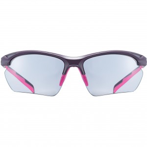 Okulary Uvex Sportstyle 802 small vario - fioletowy-różowy 2