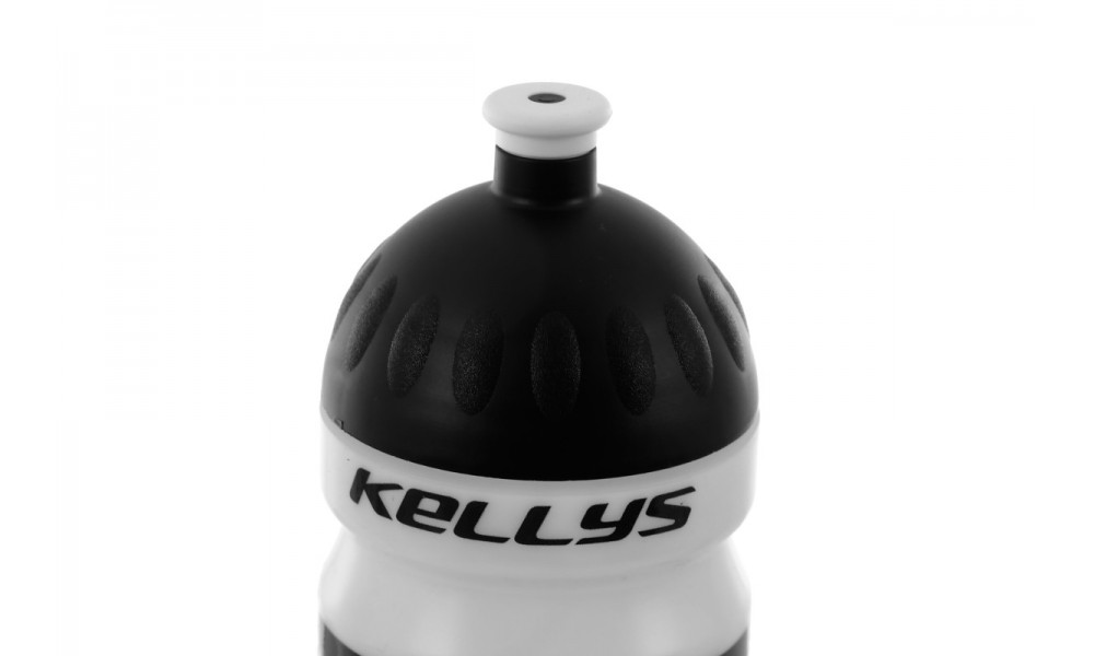 Bidon rowerowy KLS Sport 022 700ml + koszyk bidonu - biały