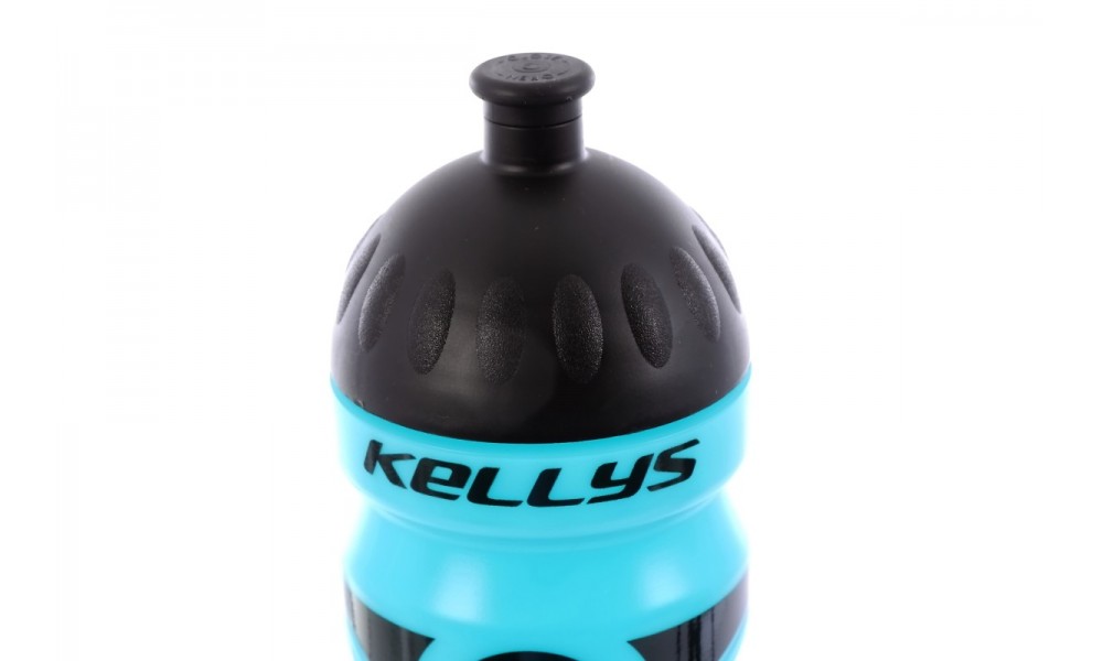 Bidon rowerowy KLS Sport 022 700ml + koszyk bidonu - turkusowy