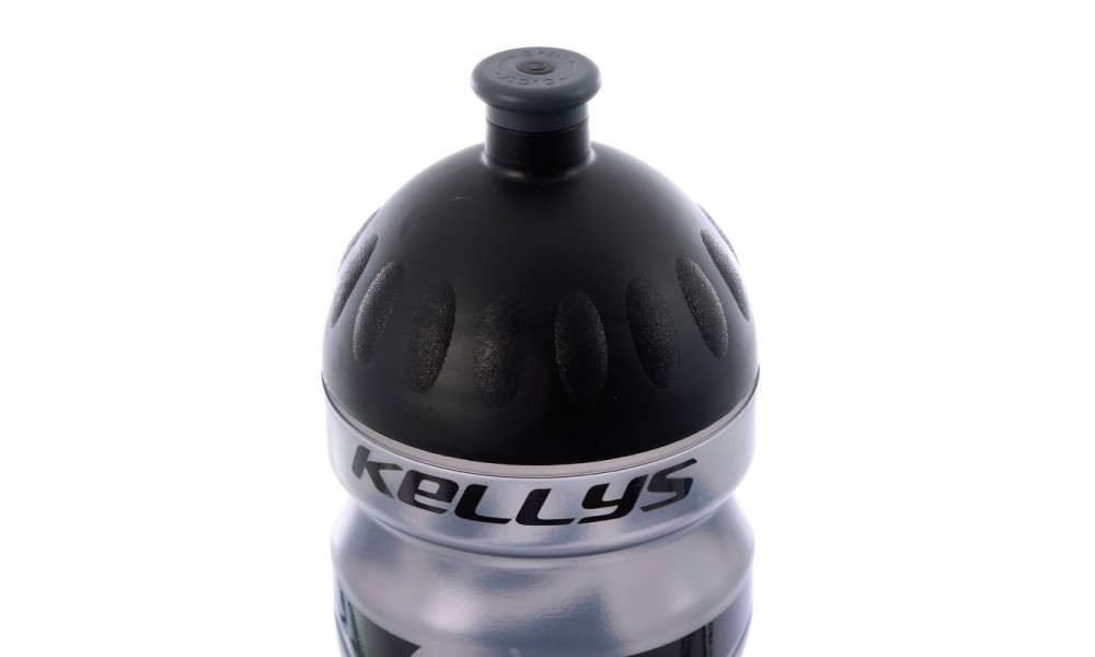 Bidon rowerowy KLS Sport 022 700ml + koszyk bidonu - antracytowy