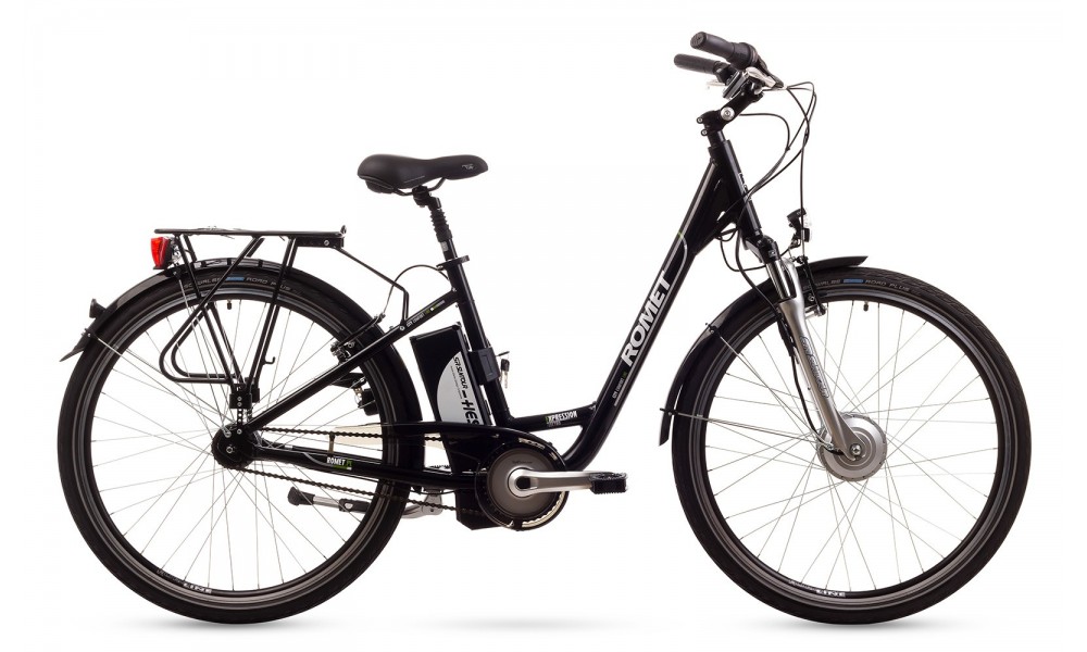Rower miejski elektryczny Romet Expression Black 2016