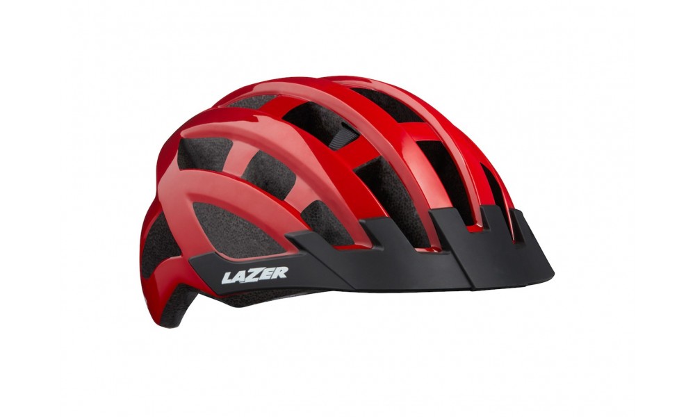 Kask Lazer Compact - czerwony