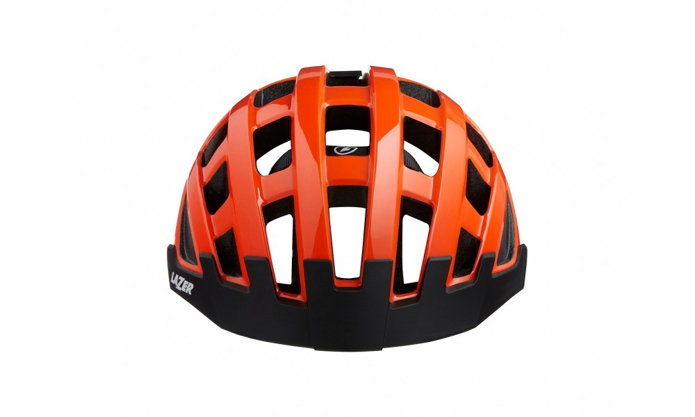 Kask Lazer Compact - pomarańczowy
