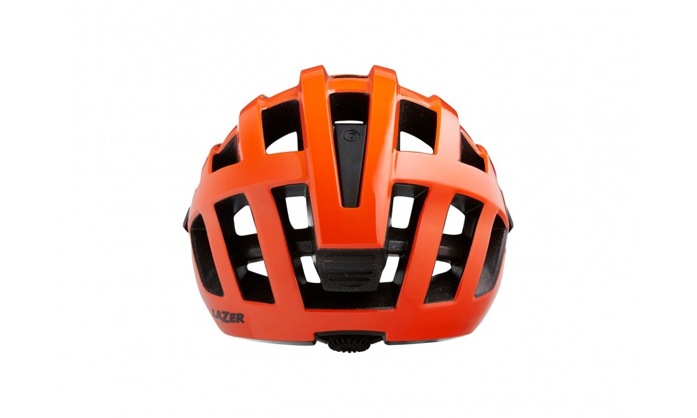 Kask Lazer Compact - pomarańczowy