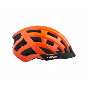 Kask Lazer Compact - pomarańczowy