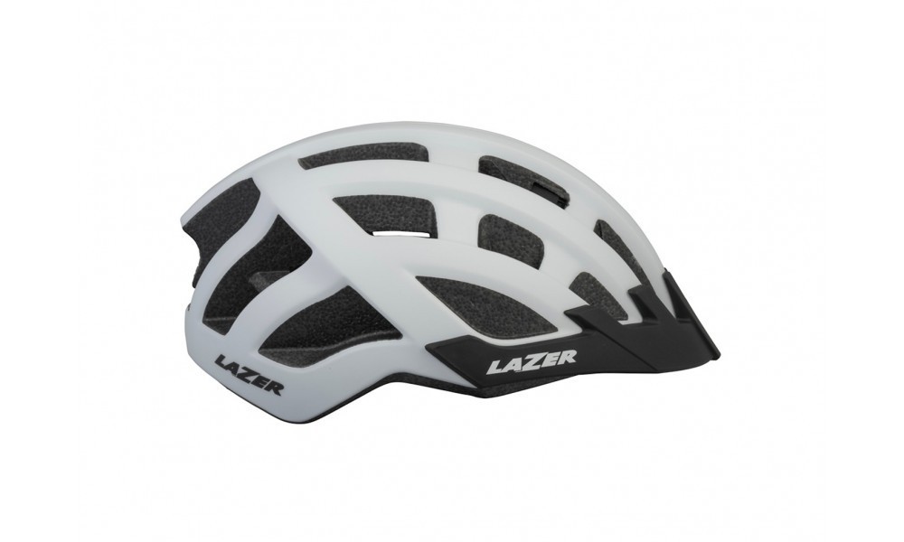 Kask Lazer Compact DLX 54-61cm - biały