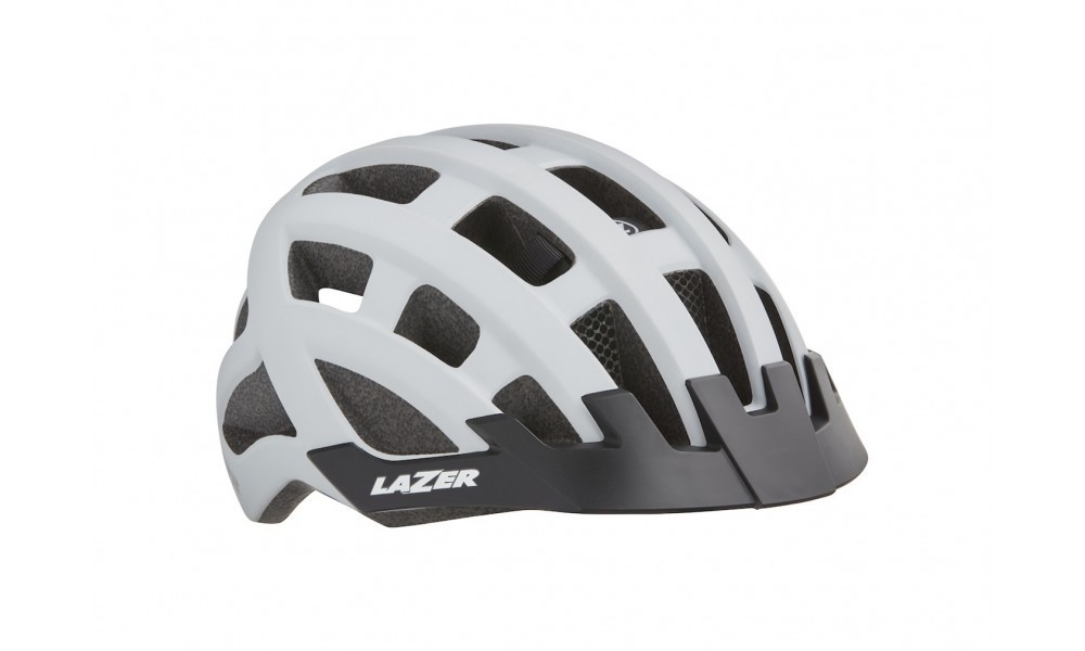 Kask Lazer Compact DLX 54-61cm - biały